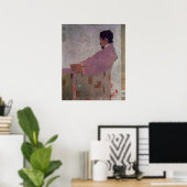Egon Schiele Portret van de schilder Anton Peschka Poster (Thuiskantoor)