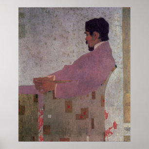 Egon Schiele Portret van de schilder Anton Peschka Poster