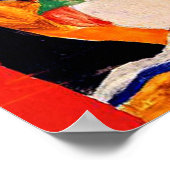 Egon Schiele - Portret van een vrouw Poster (Hoek)