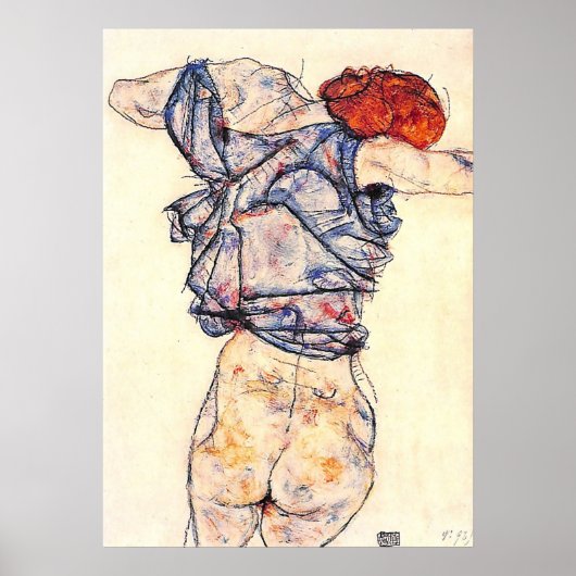 EGON SCHIELE POSTER (Voorkant)