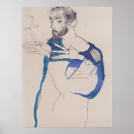 Egon Schiele Poster (Voorkant)