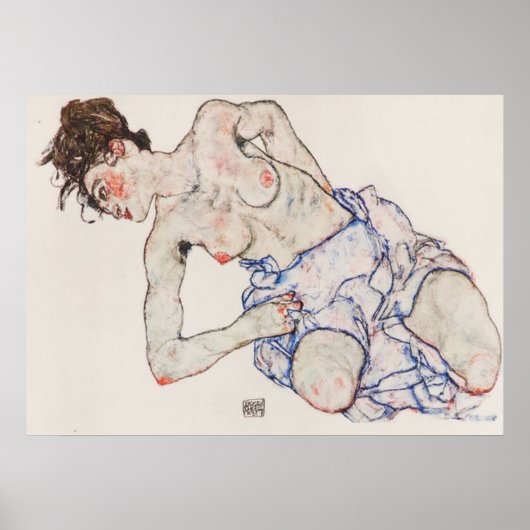 EGON SCHIELE POSTER (Voorkant)