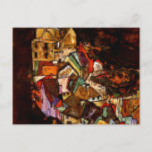 Egon Schiele - Rand van de stad Briefkaart (Voorkant)