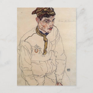 Egon Schiele - Russische krijgsgevangene Briefkaart