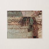 Egon Schiele - Sailboten in wellenbewegtem water Legpuzzel (Horizontaal)