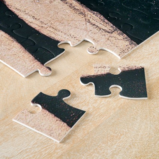 Egon Schiele - Samenstelling met Drie mannen Legpuzzel (Zijkant)