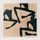 Egon Schiele - Samenstelling met Drie mannen Legpuzzel (Verticaal)