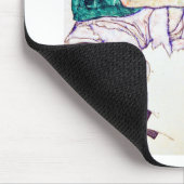 Egon Schiele Seated Voman met de benen Muismat (Hoek)