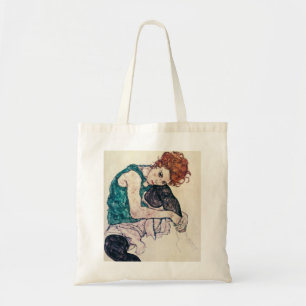 Egon Schiele Seated Woman Canvas tas