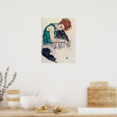 Egon Schiele Seated Woman Poster (Keuken)