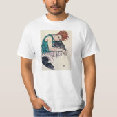 Egon Schiele Seated Woman T-shirt (Voorkant)