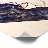 Egon Schiele - Seated Woman With Legs Drawn Up Poster (Hoek)