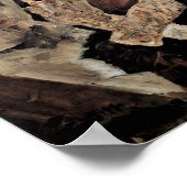 Egon Schiele - Selbstseher of overlijden en man Poster (Hoek)