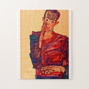 Egon Schiele - Self Portrait Legpuzzel