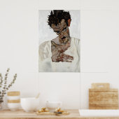 Egon Schiele Self-Portrait Poster Expressionism (Keuken)