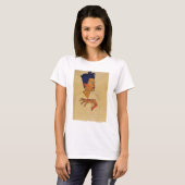 Egon Schiele Self Portrait T-shirt (Voorkant volledig)