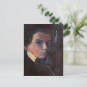 Egon Schiele - Self Portret, rechts Briefkaart (Staand voorkant)