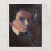 Egon Schiele - Self Portret, rechts Briefkaart (Voorkant)