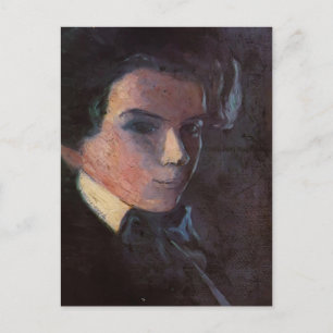Egon Schiele - Self Portret, rechts Briefkaart
