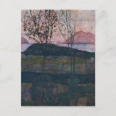 Egon Schiele Setting Sun Briefkaart (Voorkant)