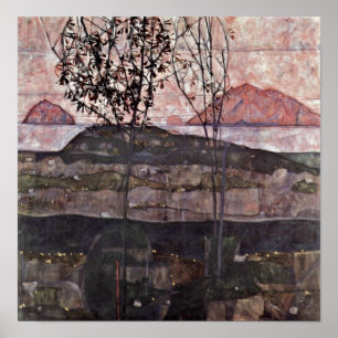 Egon Schiele - setzon Poster