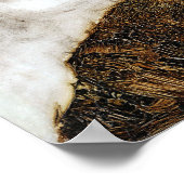 Egon Schiele Small Tree in late herfst Poster (Hoek)