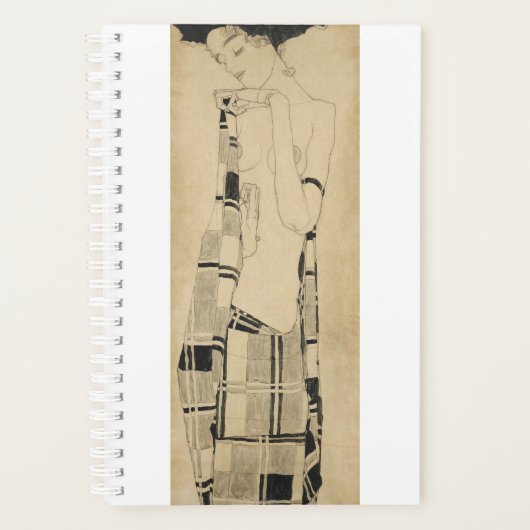 Egon Schiele - Standing Girl Planner (Voorkant)