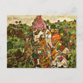 Egon Schiele - Stein an der Donau Briefkaart (Voorkant)