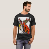 Egon Schiele Street in Krumau 1917 T-shirt (Voorkant volledig)