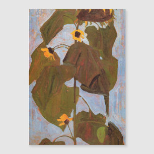 Egon Schiele - Sunflower 1908