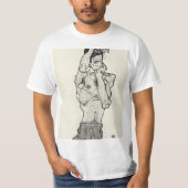 Egon Schiele - T-shirt (Voorkant)