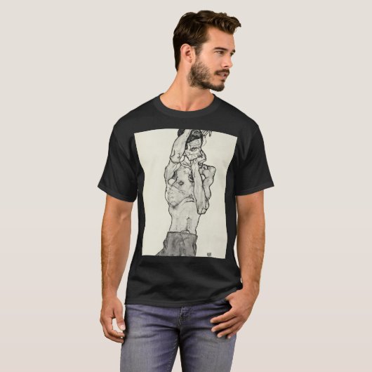 Egon Schiele - T-shirt (Voorkant volledig)