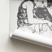 Egon Schiele Tekeningen I Seated Woman Art Print