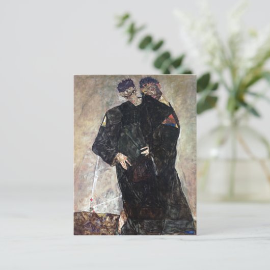 Egon Schiele The Hermits Briefkaart (Staand voorkant)
