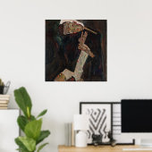 Egon Schiele The Lyricist Poster (Thuiskantoor)