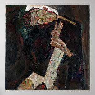 Egon Schiele The Lyricist Poster