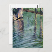 Egon Schiele- Trees Mirrored in a Pond Briefkaart (Voorkant / Achterkant)
