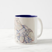 EGON SCHIELE TWEEKLEURIGE KOFFIEMOK (Voorkant rechts)