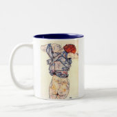 EGON SCHIELE TWEEKLEURIGE KOFFIEMOK (Links)