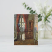 Egon Schiele- Uitzicht in het departement Leopold Briefkaart (Staand voorkant)