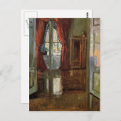 Egon Schiele- Uitzicht in het departement Leopold Briefkaart (Voorkant / Achterkant)