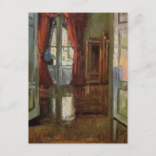 Egon Schiele- Uitzicht in het departement Leopold Briefkaart