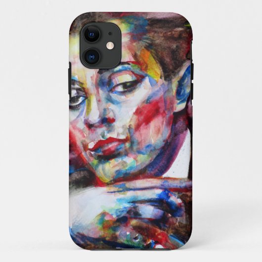 egon schiele - waterverf portret Case-Mate iPhone case (Achterkant)