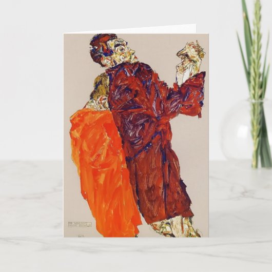Egon Schiele- werd de Waarheid geopenbaard Kaart (Voorkant)