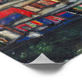 Egon Schiele - woningen met wasgoed Poster (Hoek)