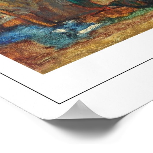 Egon Schiele Zedign Art Poster #17-2 (Hoek)