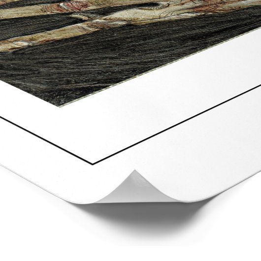 Egon Schiele Zedign Art Poster #20-2 (Hoek)