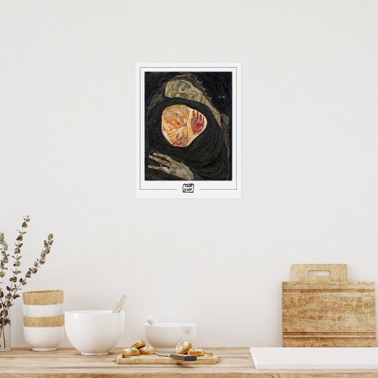 Egon Schiele Zedign Art Poster #20-2 (Keuken)