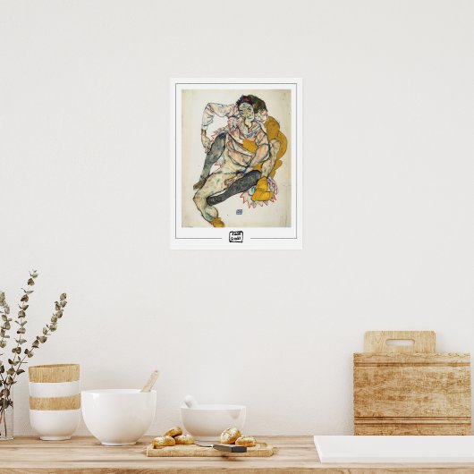 Egon Schiele Zedign Art Poster #234-2 (Keuken)