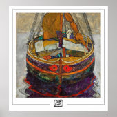 Egon Schiele Zedign Art Poster #318-2 (Voorkant)